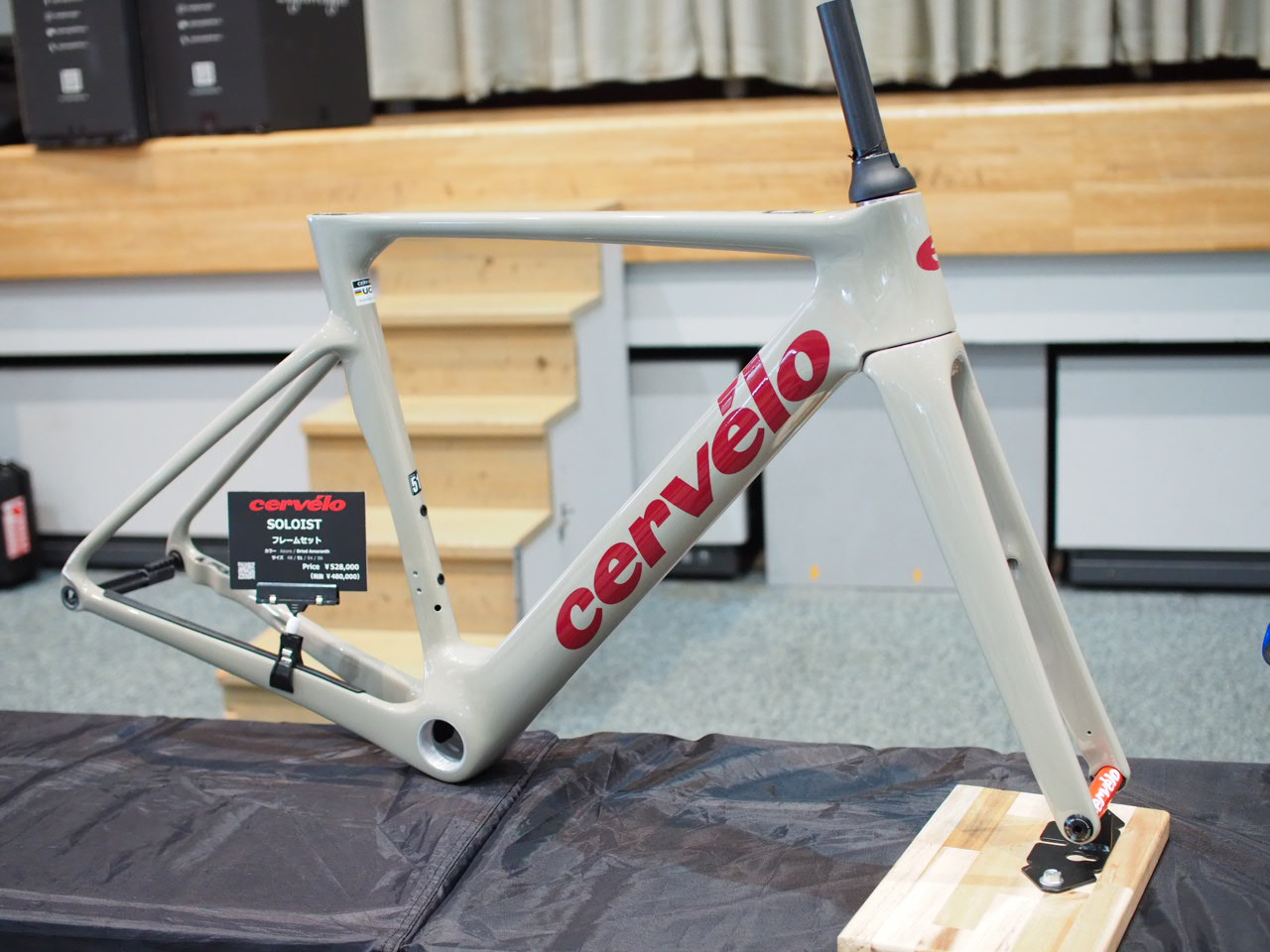 Cervelo SOLOIST(サーヴェロ ソロイスト) フレームセット 2025 Dried Amaranth カラー