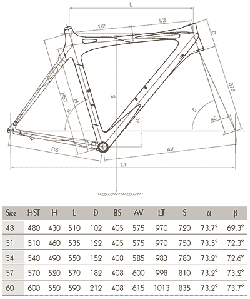 Orbea Orca Sizing Chart