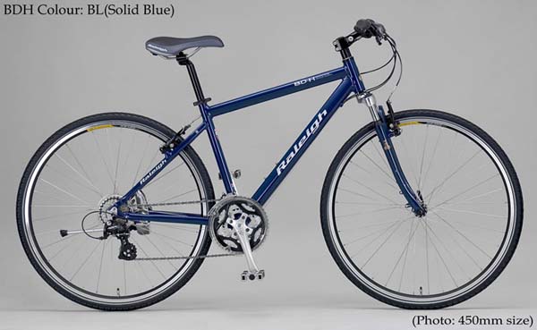 RaLeigh[ラレー]BD-H 700cクロスバイク (F)サス/アルミ/21speed