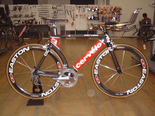 cervelo 2007 p3 carbon triathlon bike